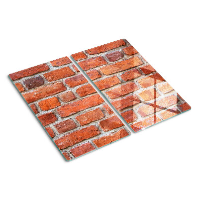Tagliere in vetro Muro di mattoni