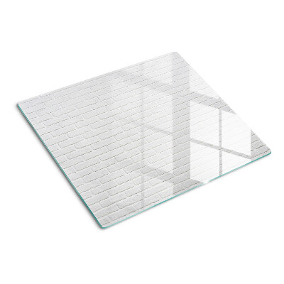 Tagliere in vetro temperato Muro di mattoni