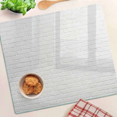 Tagliere in vetro temperato Muro di mattoni