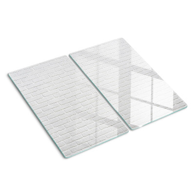 Tagliere in vetro temperato Muro di mattoni