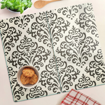 Tagliere in vetro Motivo vegetale in stile barocco