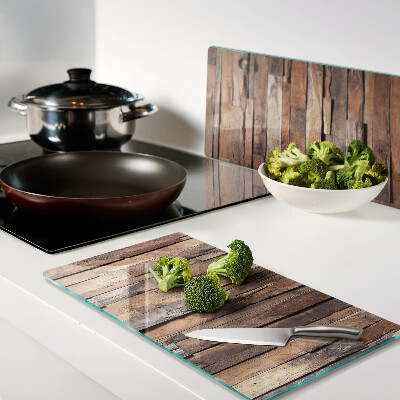 Tagliere in vetro Tagliere in legno in stile rustico