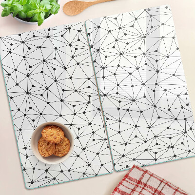Tagliere in vetro Geometria della griglia