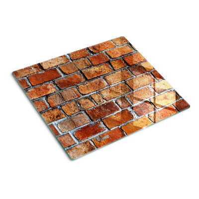 Tagliere in vetro temperato Muro di mattoni