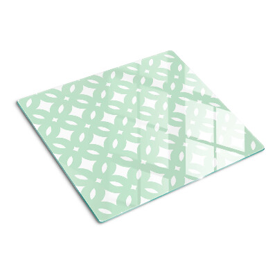 Tagliere in vetro Motivi geometrici in colori pastello