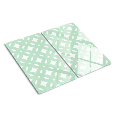 Tagliere in vetro Motivi geometrici in colori pastello