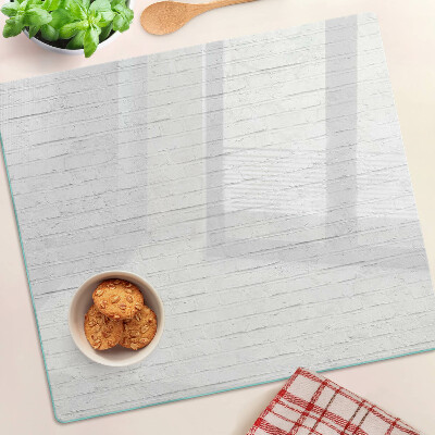 Tagliere in vetro temperato pavimenti bianchi