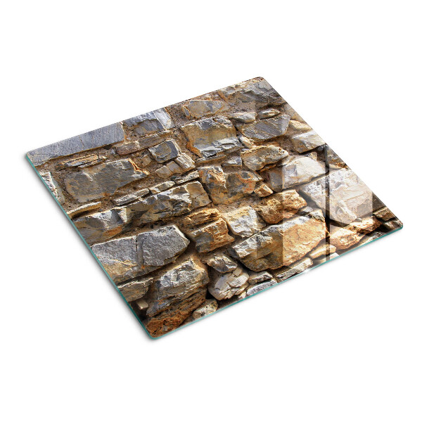 Tagliere in vetro Muro di pietra