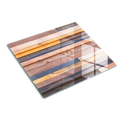 Tagliere in vetro Tavole color legno
