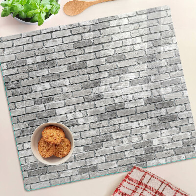 Tagliere in vetro Muro di mattoni