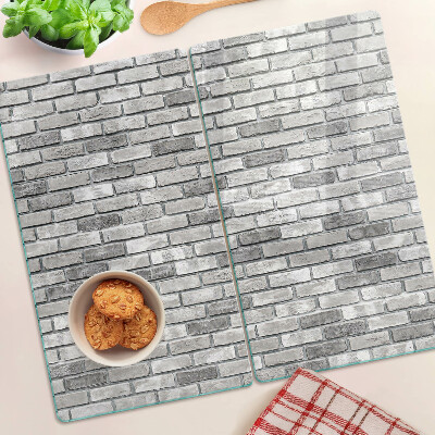 Tagliere in vetro Muro di mattoni
