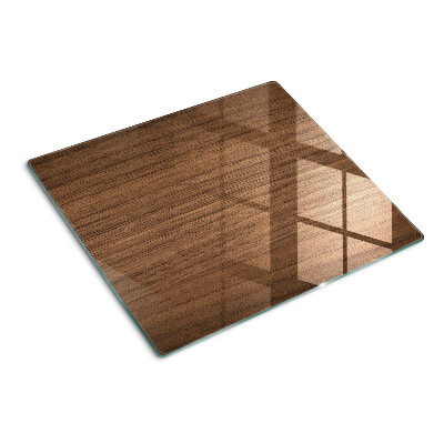 Tagliere in vetro Legno di noce