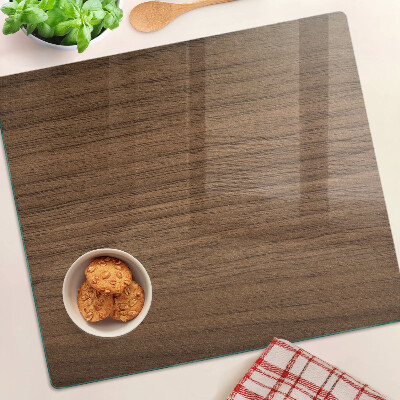 Tagliere in vetro Legno di noce