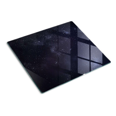 Tagliere in vetro temperato Universo cosmico con stelle