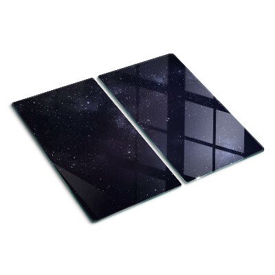 Tagliere in vetro temperato Universo cosmico con stelle