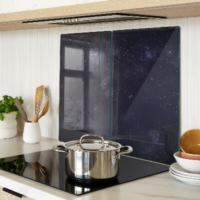 Tagliere in vetro temperato Universo cosmico con stelle