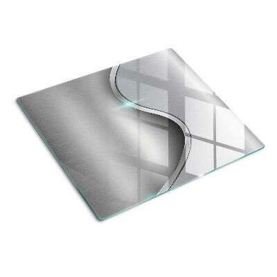 Tagliere in vetro temperato Design moderno con un'onda