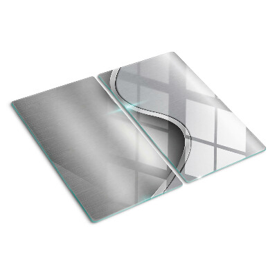 Tagliere in vetro temperato Design moderno con un'onda