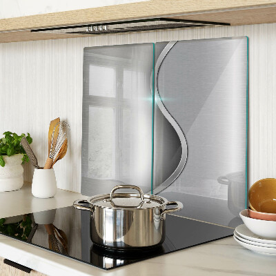 Tagliere in vetro temperato Design moderno con un'onda