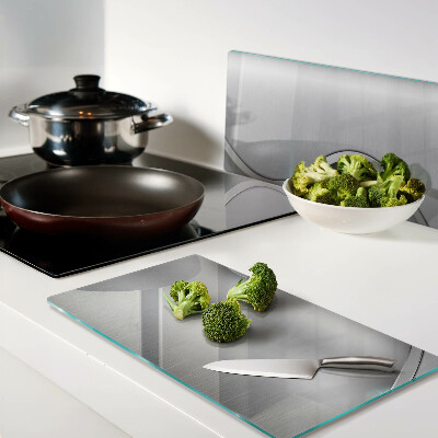 Tagliere in vetro temperato Design moderno con un'onda