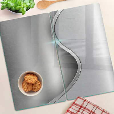 Tagliere in vetro temperato Design moderno con un'onda