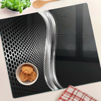 Tagliere in vetro temperato Modello futuristico con onde