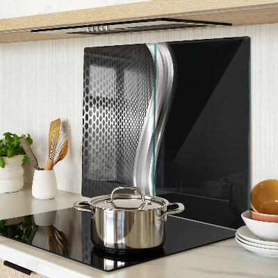 Tagliere in vetro temperato Modello futuristico con onde
