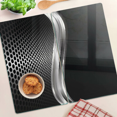 Tagliere in vetro temperato Modello futuristico con onde