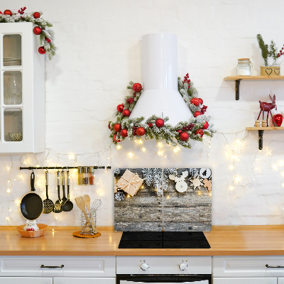 Tagliere in vetro Albero di Natale Decorazione dei regali di Natale