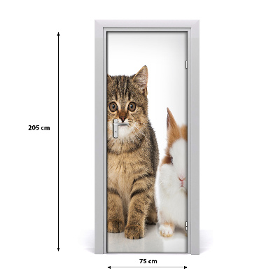 Adesivo per porta Animali domestici