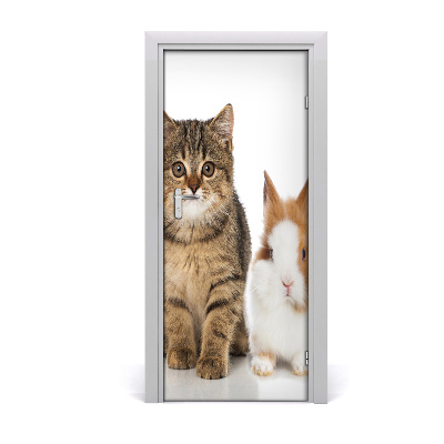 Adesivo per porta Animali domestici
