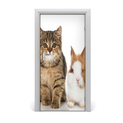 Adesivo per porta Animali domestici