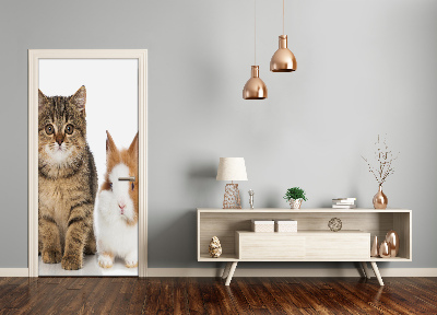 Adesivo per porta Animali domestici