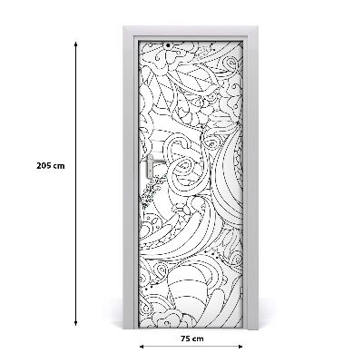 Rivestimento Per Porta Sfondo zentale