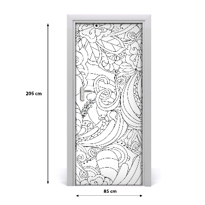 Rivestimento Per Porta Sfondo zentale