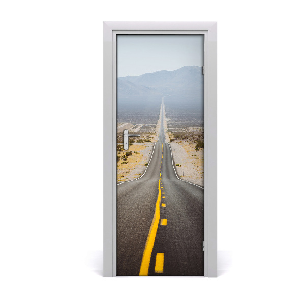 Adesivo per porta interna Visualizzazione