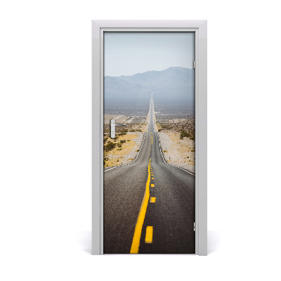 Adesivo per porta interna Visualizzazione