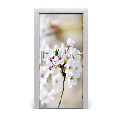 Poster adesivo per porta fiori di ciliegio
