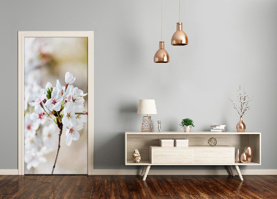 Poster adesivo per porta fiori di ciliegio