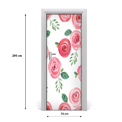 Rivestimento Per Porta Rosa Rosa