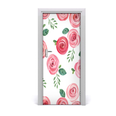 Rivestimento Per Porta Rosa Rosa