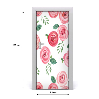 Rivestimento Per Porta Rosa Rosa