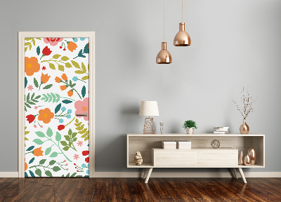 Rivestimento Per Porta Fiori colorati