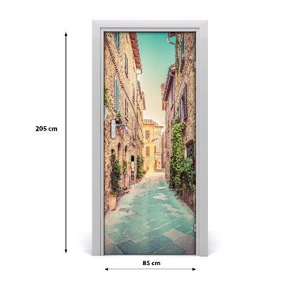 Adesivo per porta Strade italiane