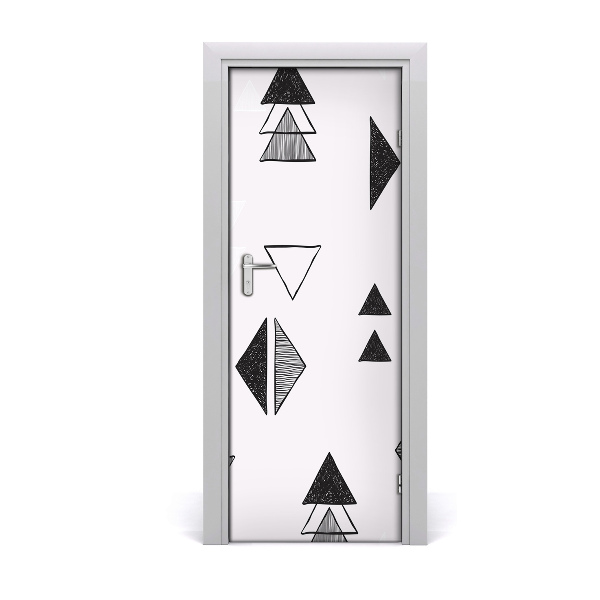 triangoli - Adesivi per porte 