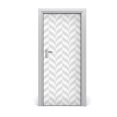 Adesivo per porta interna Sfondo geometrico