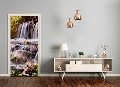 Adesivo per porta Cascata