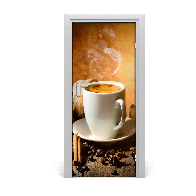Adesivo per porta tazza di caff?