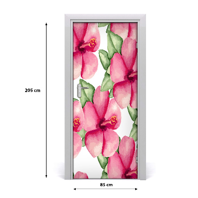 Rivestimento Per Porta Fiori tropicali