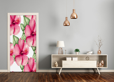 Rivestimento Per Porta Fiori tropicali